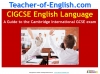 Preparing for the Cambridge IGCSE English Exam Teaching Resources (slide 1/34)